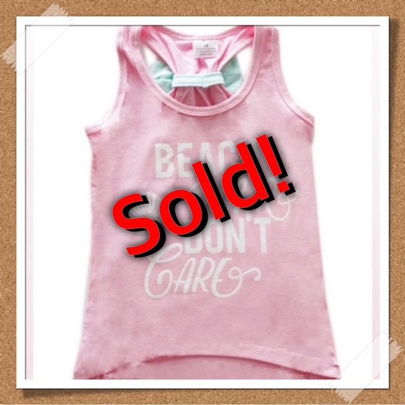 Other - HP! 🥳 Beach Hair Don’t Care Tank